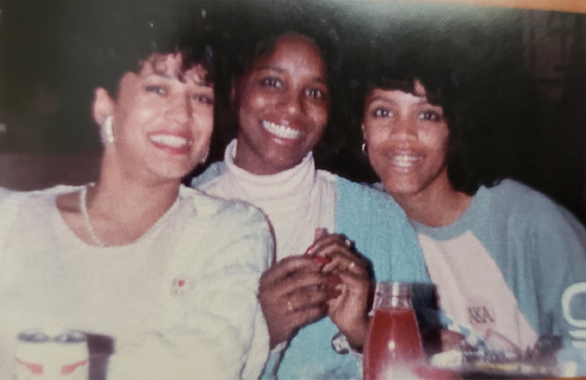Kamala Harris with who of her sorority sisters.