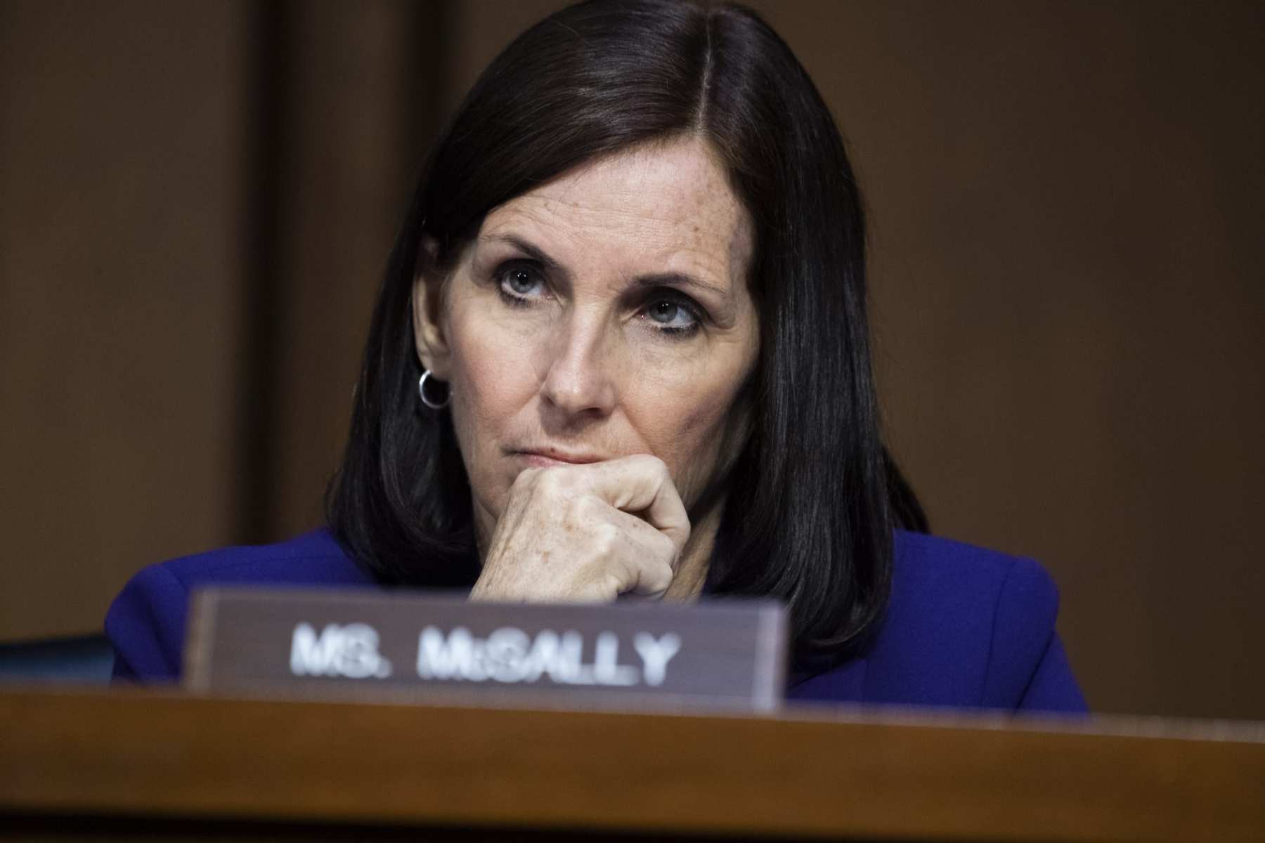 Arizona Sen. Martha McSally at a hearing