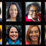 A photo composite of eight Black women running for statehouse positions in Washington.