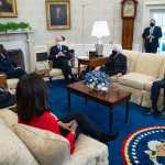 Biden and Harris in Oval Office