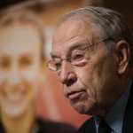 Sen. Chuck Grassley (R-IA) speaks during a Senate Judiciary Committee hearing.