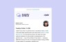 An email newsletter edition on a lilac background - the email shows an intro written by reporter Shefali Luthra
