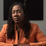 A portrait of Sherrilyn Ifill.