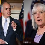 Sen. Bob Casey and Sen. Patty Murray on Capitol Hill