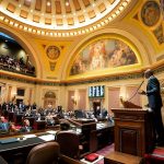 Sen. Bobby Joe Champion presides over the Minnesota Legislature.