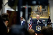 President Biden is joined by Education Secretary Miguel Cardona as he announces new actions to protect borrowers at the White House.