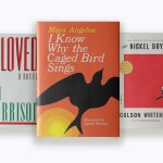 A compilation of book covers for Black History Month that include: Toni Morrison's 