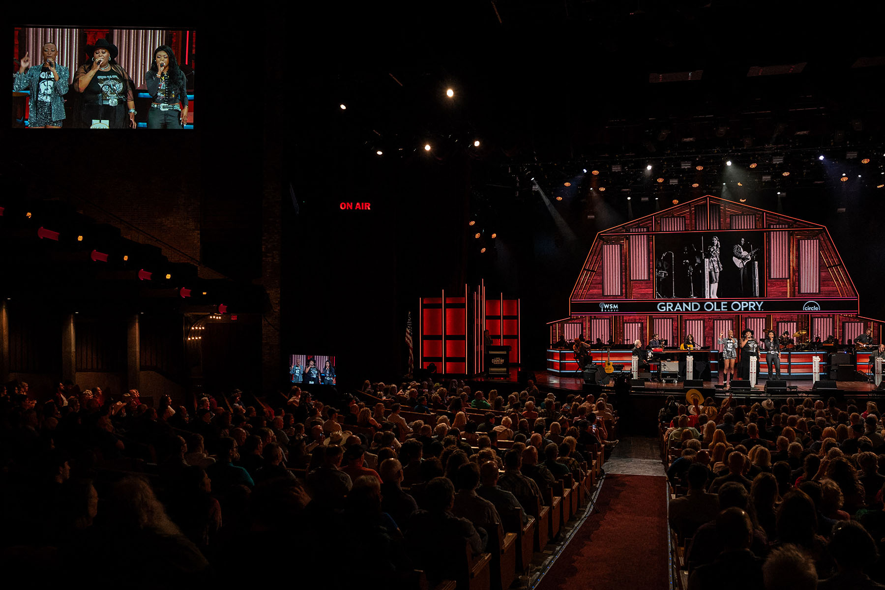 Chapel Hart performs at The Grand Ole Opry.