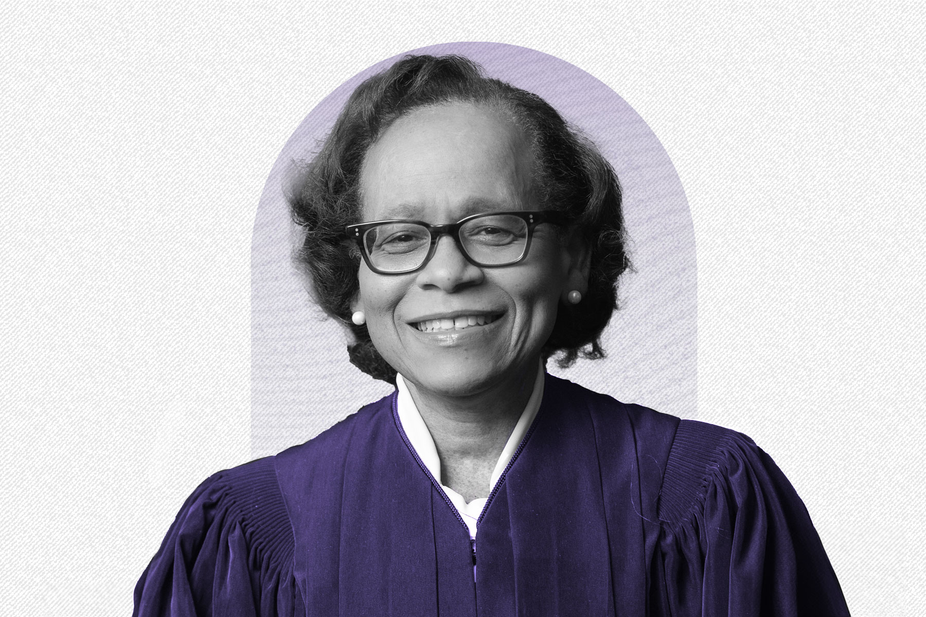 A 19th portrait of Natalie Hudson, the first Black chief justice of the MN supreme court.