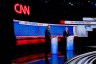 President Biden and former President Trump are seen at the CNN Presidential Debate.