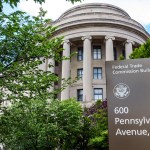 The Federal Trade Commission building's exterior