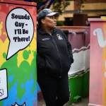 Chauntey Wilson poses for a portrait on her work break at Central Outreach Wellness Center.