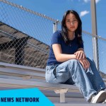 Emilia Kim poses for a portrait at Naranja Park in Oro Valley, Arizona