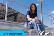 Emilia Kim poses for a portrait at Naranja Park in Oro Valley, Arizona