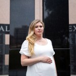 Lauren Miller poses for a portrait at the Texas State Capitol in Austin, Texas.