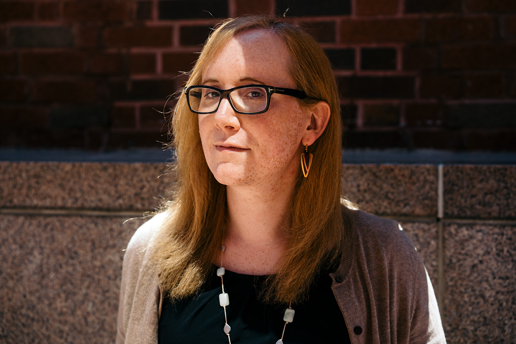 Portrait of Amy Paris looking directly at the camera.
