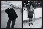 Left: Nory Sontay Ramos smiles and holds up a peace sign. Right: Estela Ramos stands near a wall and flowering plant. The mother and daughter were deported to Guatemala on July 4, 2025.
