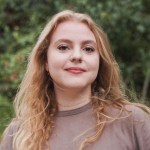 New hire announcement for The 19th's new brand designer, Sarah Porter.