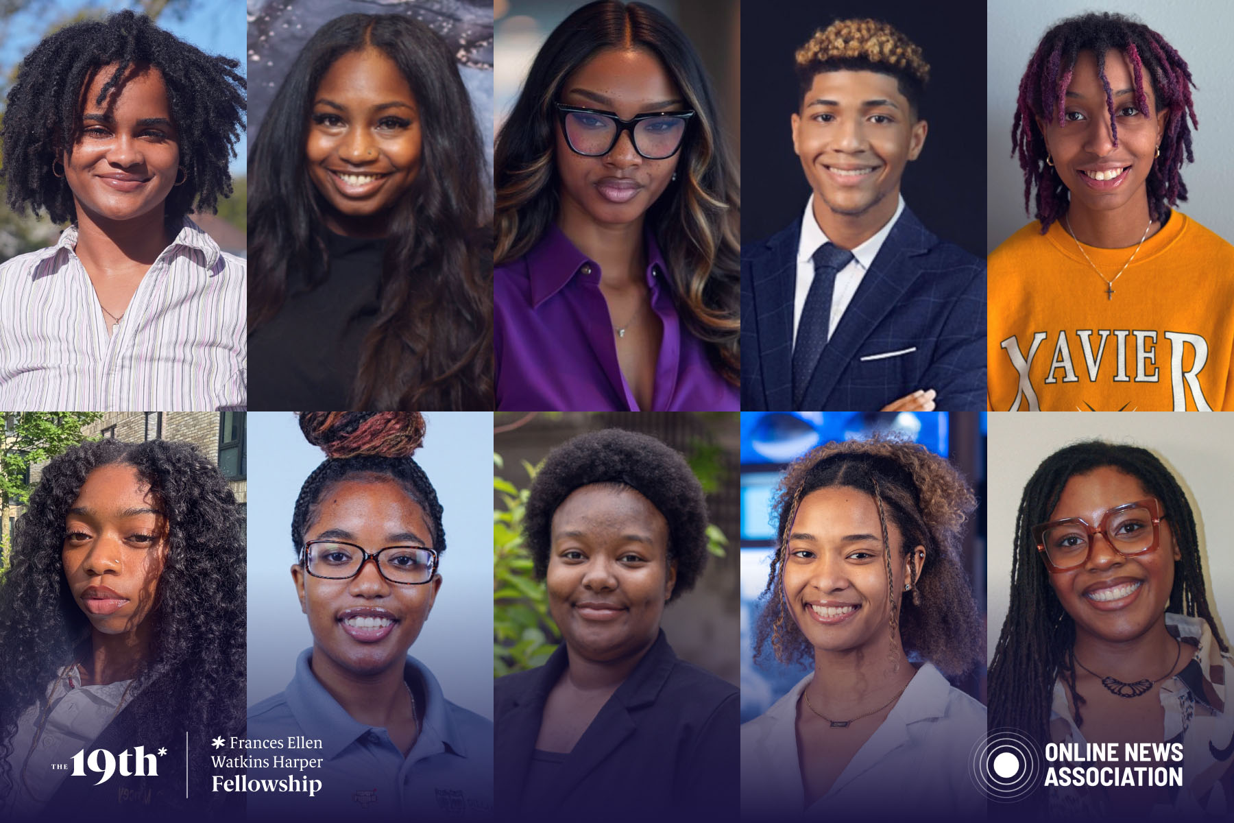Ten HBCU students will attend ONA25 through scholarships from The 19th’s Frances Ellen Watkins Harper Fellowship