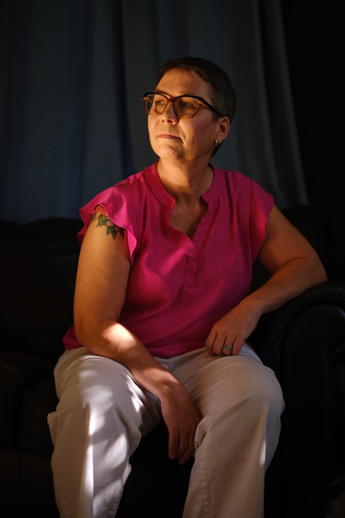 Portrait of Angela at home