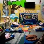 Children sleep during nap time at Minnesota Child Care in Minneapolis.