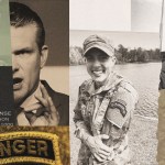 A collage of images shows women soldiers in Army uniforms during training, including close-up portraits, Ranger School scenes, and military aircraft preparation.