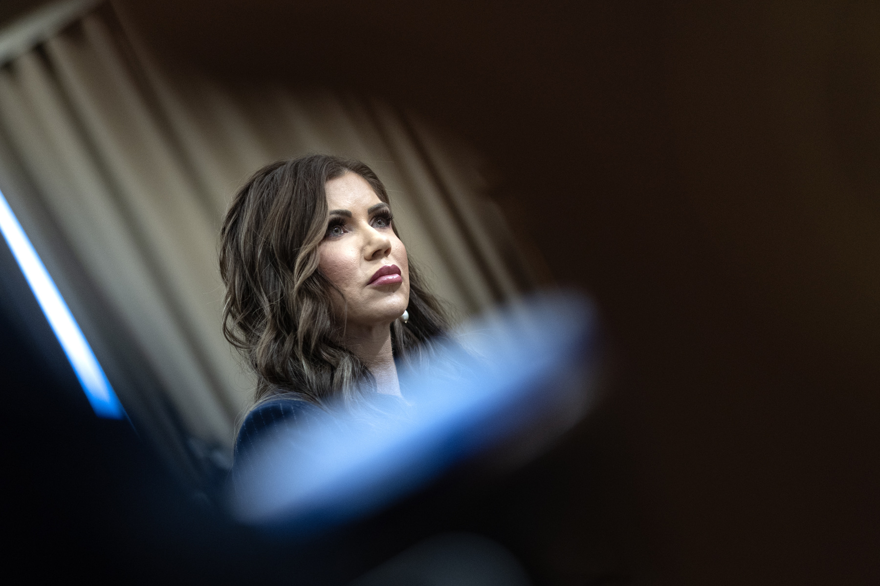Noem in closeup.