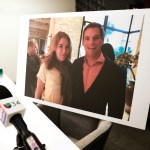 A picture showing Lonna Drewes and former U.S. Representative Eric Swalwell, Democrat of California