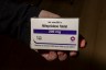 A white box with the label mifepristone tablet, 200 mg