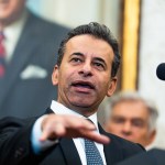 Commissioner of Food and Drug Administration Marty Makary speaks during an event in the Oval Office.