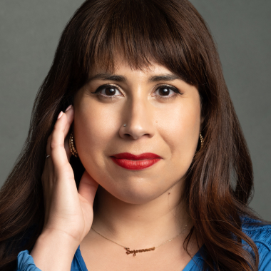 A headshot of Erika L. Sánchez.