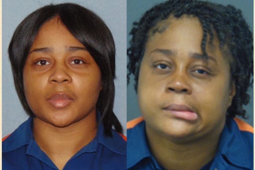 A side-by-side image of Krystal Clark.