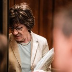 Sen. Susan Collins speaks to reporters as she arrives at the Capitol.