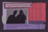 Collage featuring a blurred silhouette of a couple alongside excerpts from data tables about intimate partner violence, including statistics on harassment, controlling behavior and other forms of abuse.
