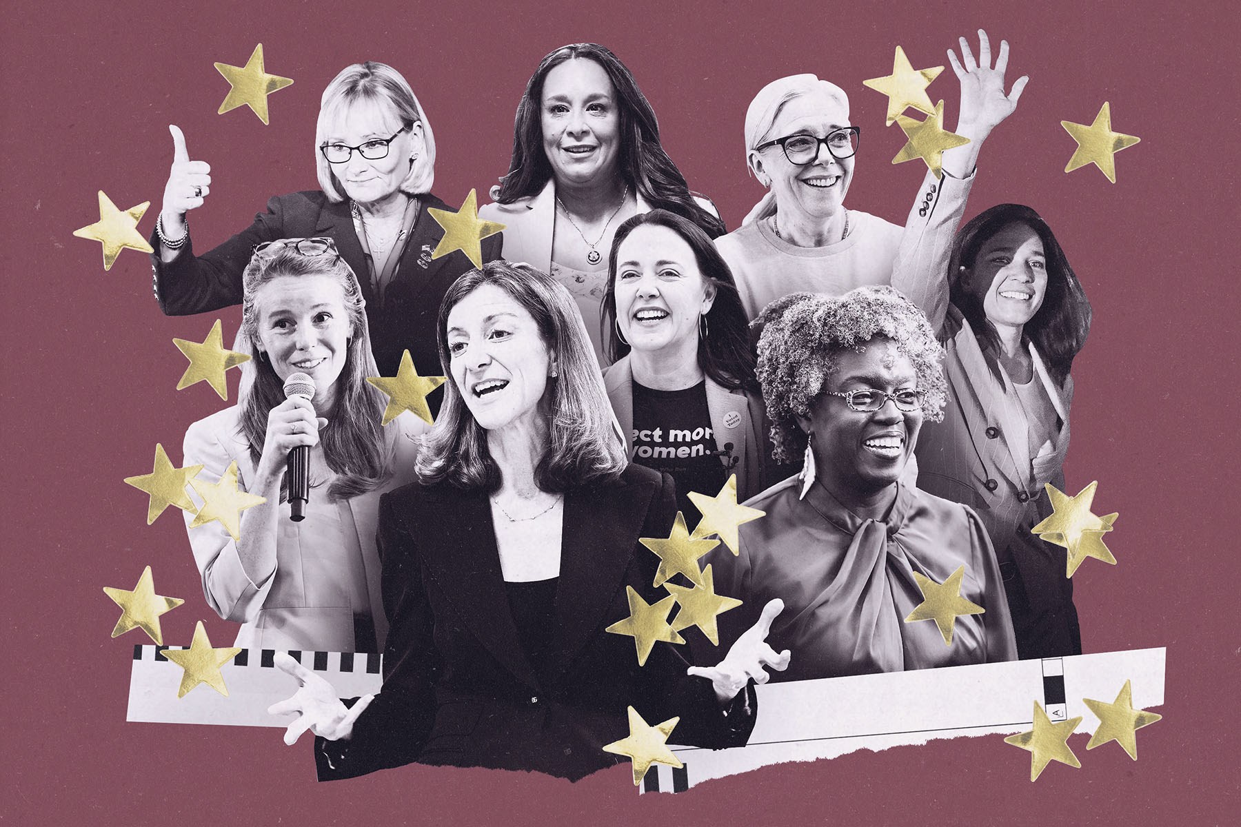 A collage image of United States House candidates