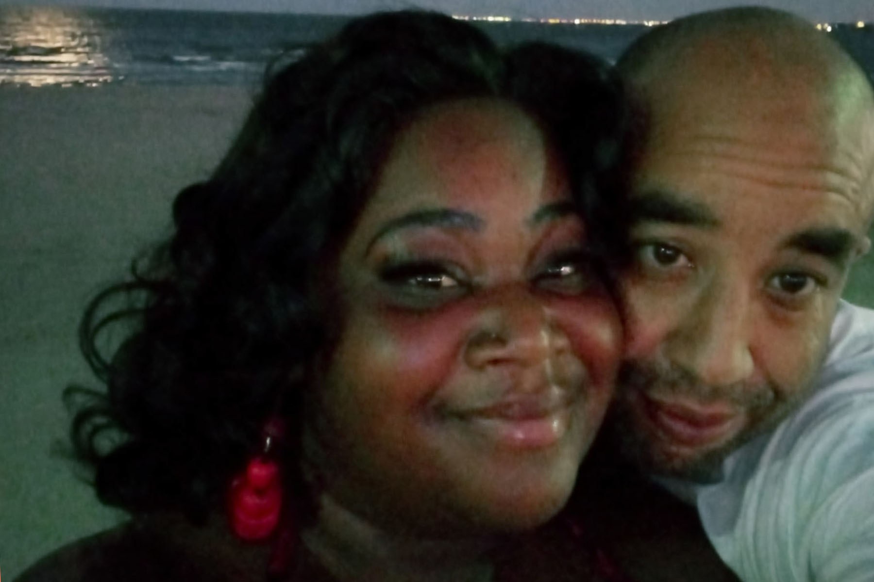 An image of a woman, Tierra Walker, and her husband, Eric.